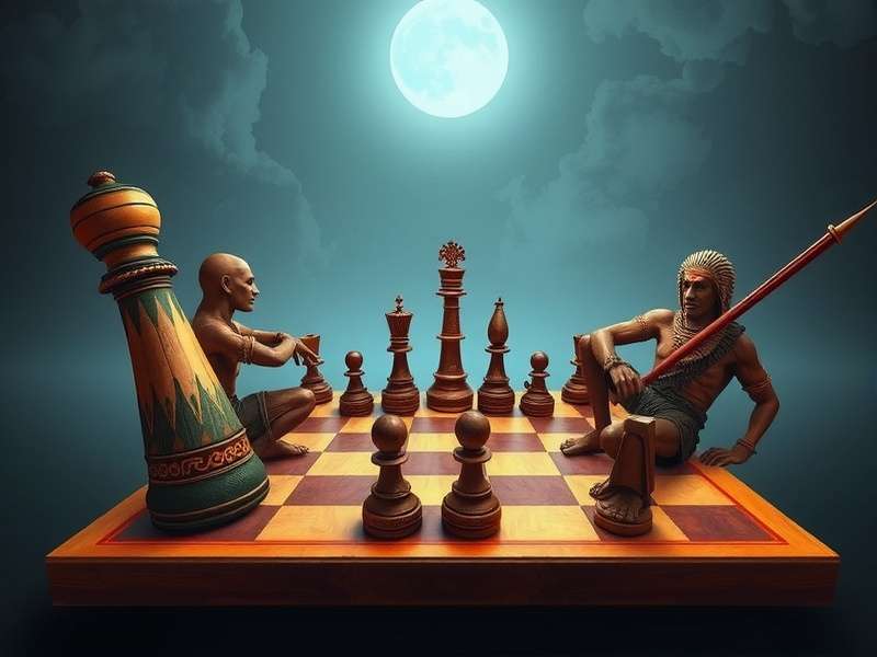 Bengali Chess Titan Game Board